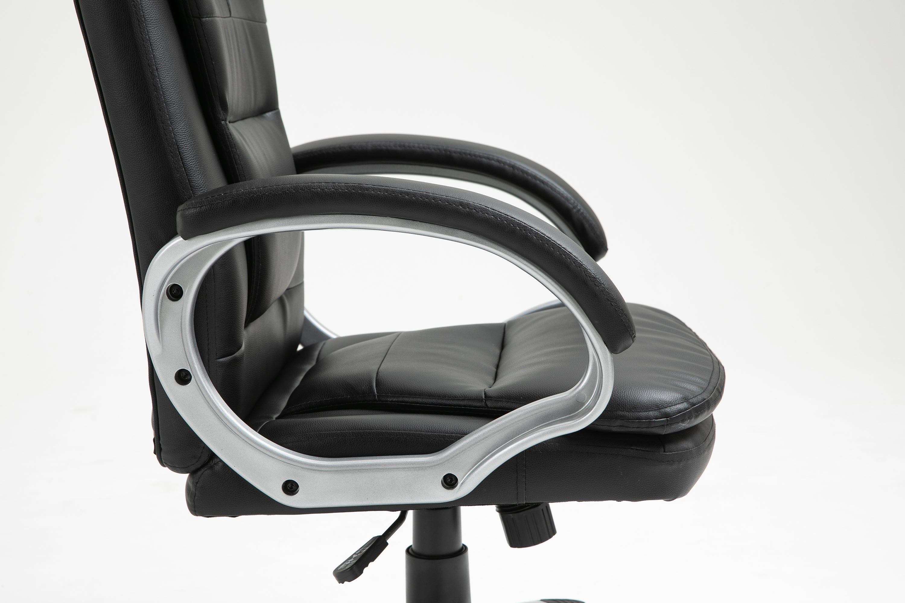 Scaun De Birou Directorial Ergonomic KD Home Prestige Comfort A59, Negru Scaun De Birou Directorial Ergonomic KD Home Prestige Comfort A59, Negru